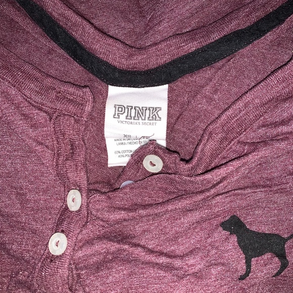 PINK buttoned long sleeve - Picture 2 of 2